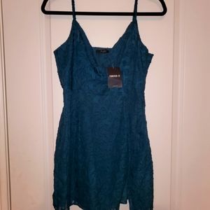 NWT Forever 21, M, Green Mini Dress